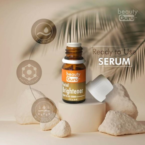 Beauty Guru Vitamin C All Natural Skin Brightening Serum W/Rose Hip Oil (8 ml) - Picture 3 of 6